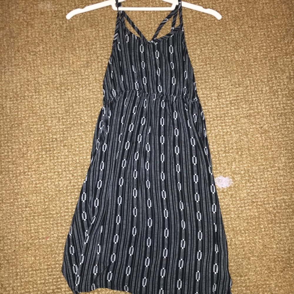 Black and white sun dress